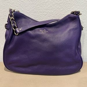 Kate Spade Eggplant Purple Shoulder Bag